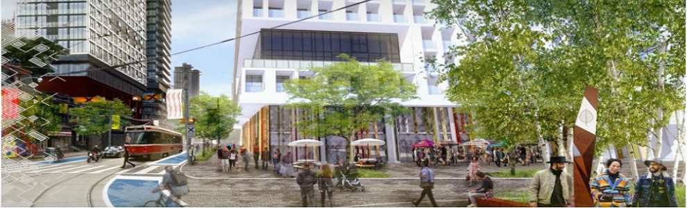 Artist's rendering of the ICIE at street level