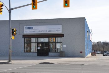 Exterior image of the York Humber Employment and Social Services location