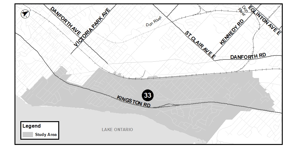 If you have trouble reading this map, please contact mae.lee@toronto.ca, 416,392-8210