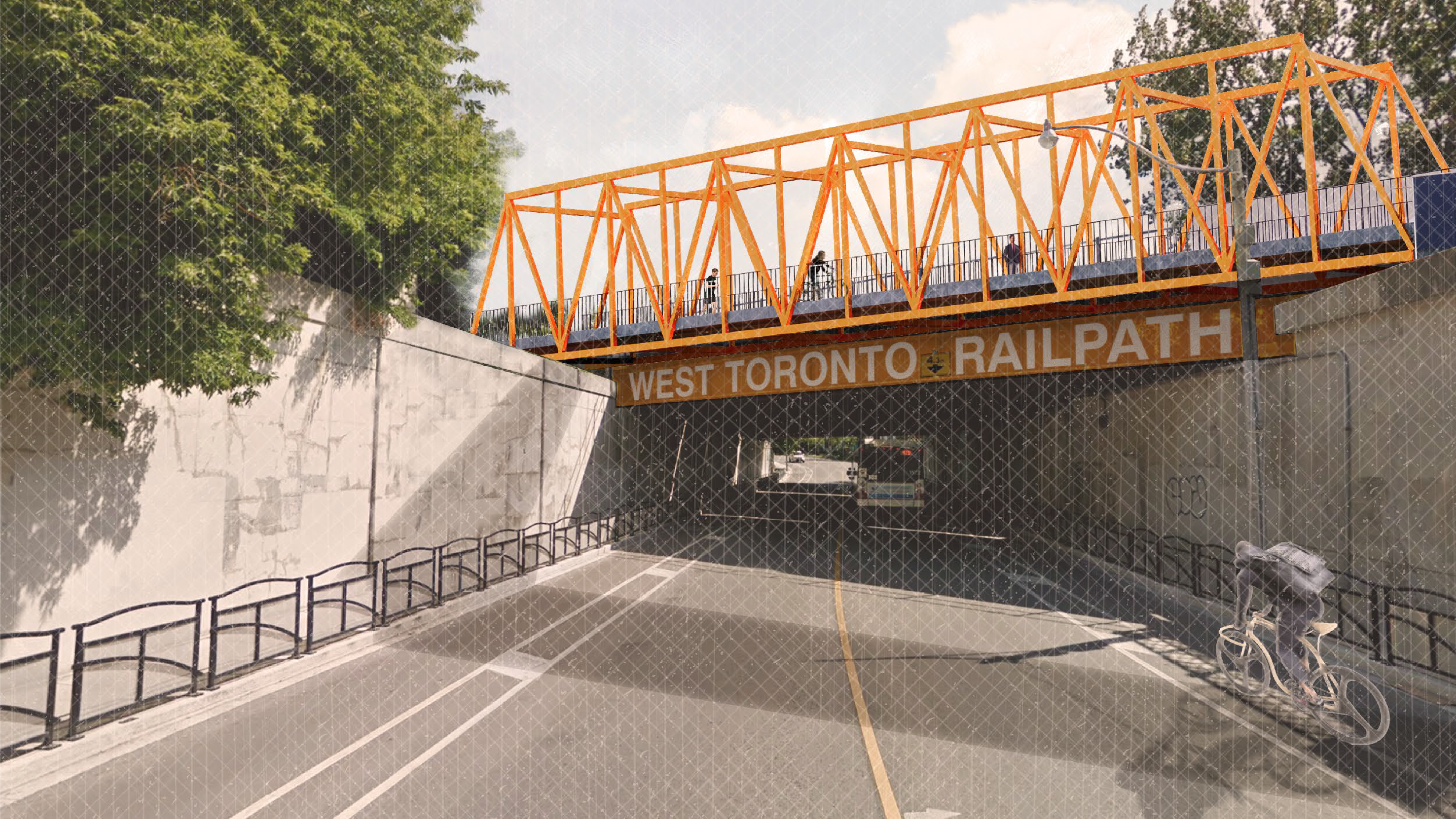 Rendering of the Lansdowne Ave Bridge (1 of 2)