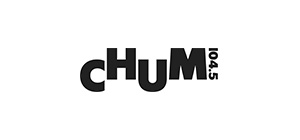 Chum Logo in black and white
