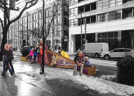 King Street outdoor street furniture