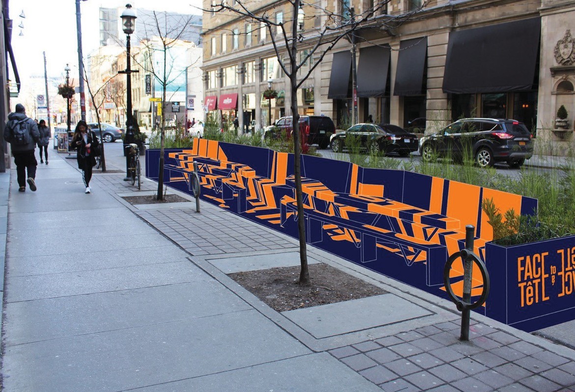 King Street outdoor street furniture