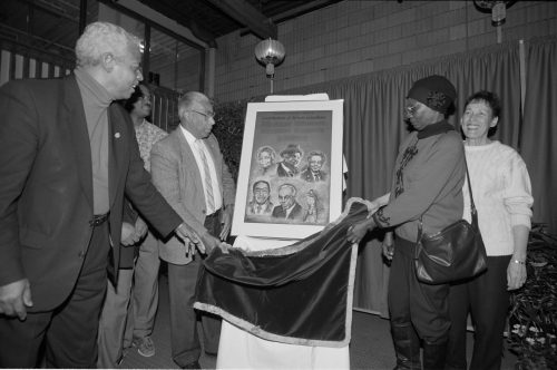 Unveiling of Black History Month poster