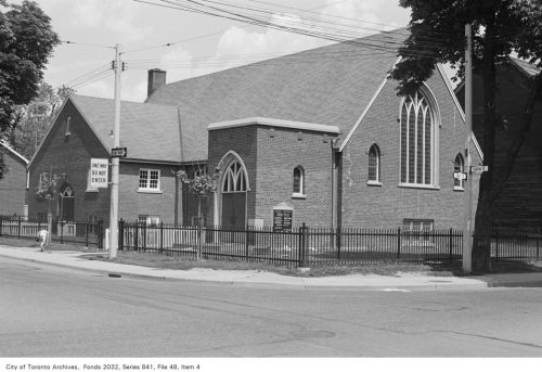 Facade of First Baptist Church