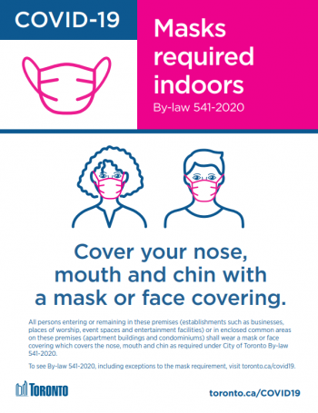 screenshot of mandatory mask poster