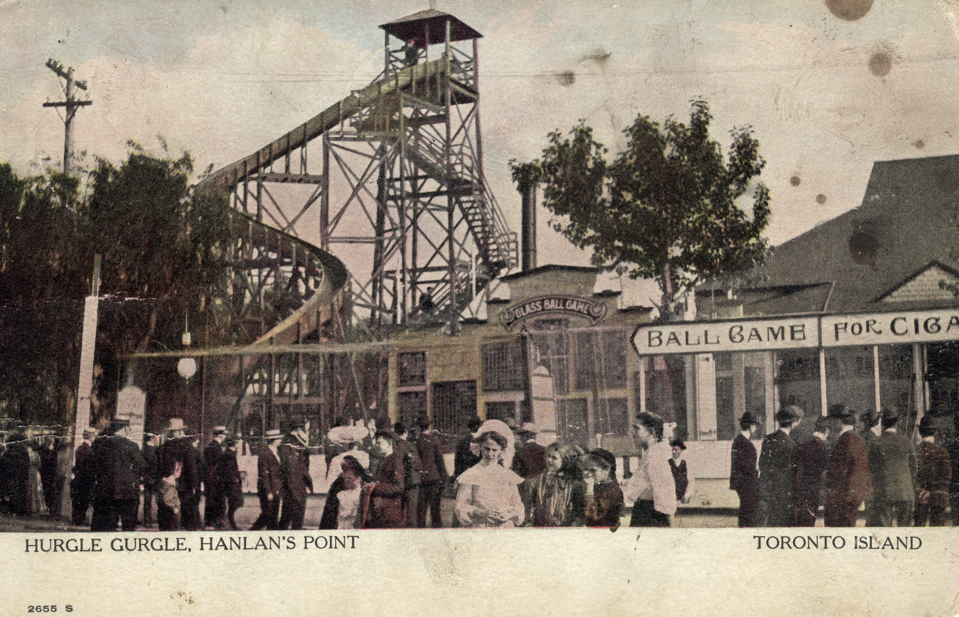 Hurgle Gurlge amusement ride at Hanlan