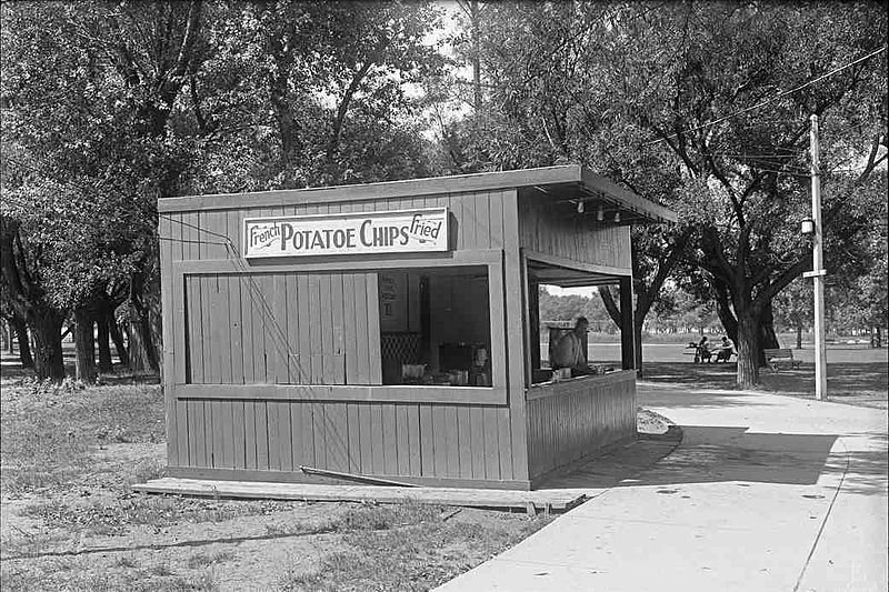 Concession stand at Hanlan