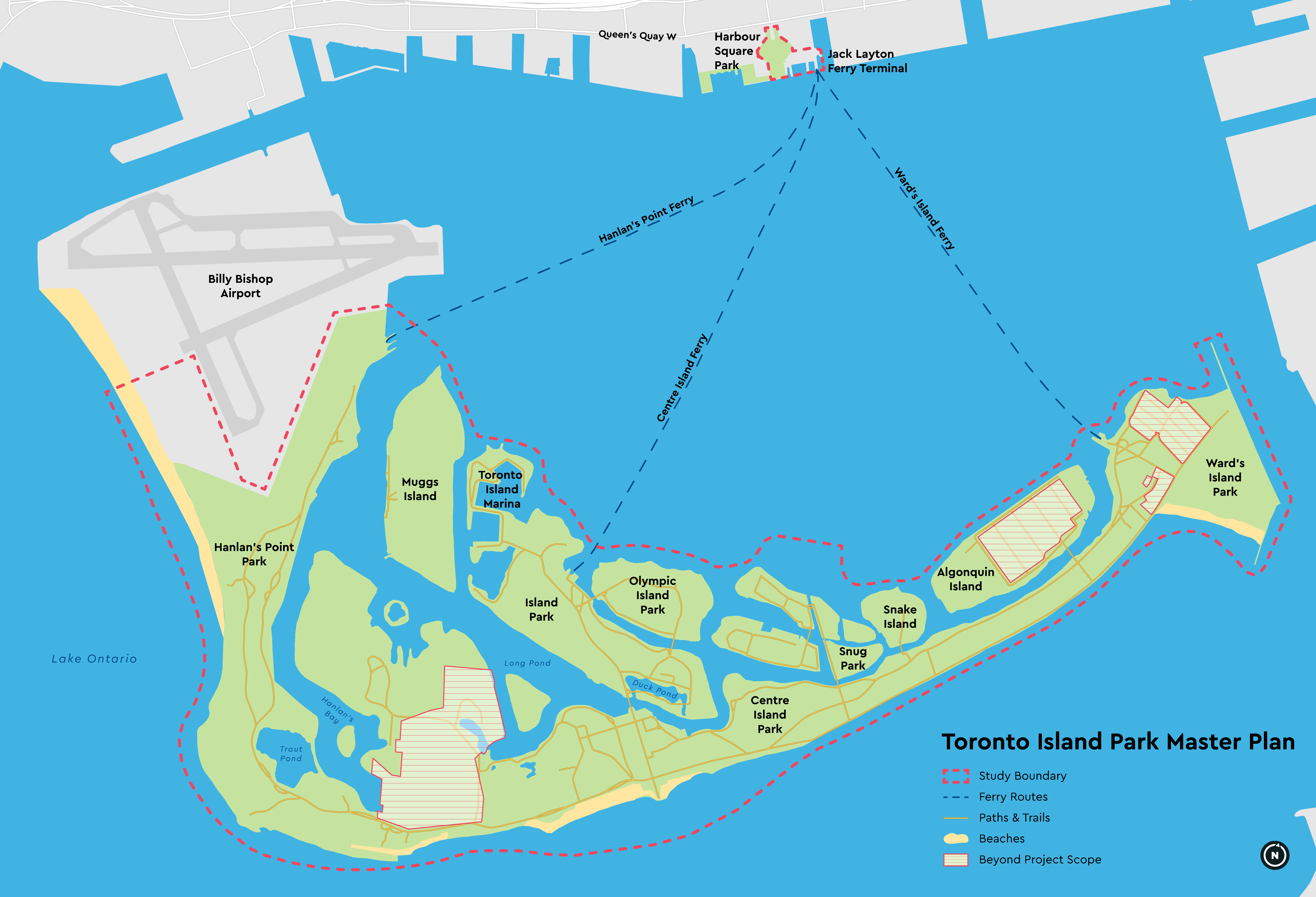 Map Of Toronto Islands Toronto Island Park Master Plan: About – City Of Toronto