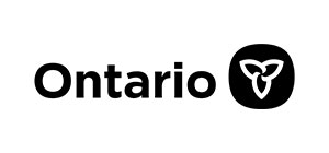 Government of Ontario Logo in Black and White