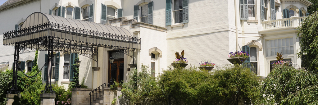 A view of Spadina Museum from the exterior.