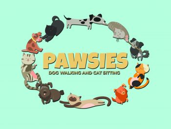 Logo for Pawsies Dog Walking and Cat Sitting