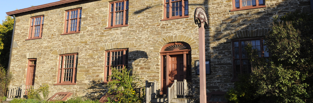 Montgomery's Inn from the exterior.