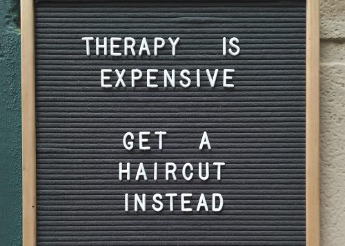 A black park letter board with