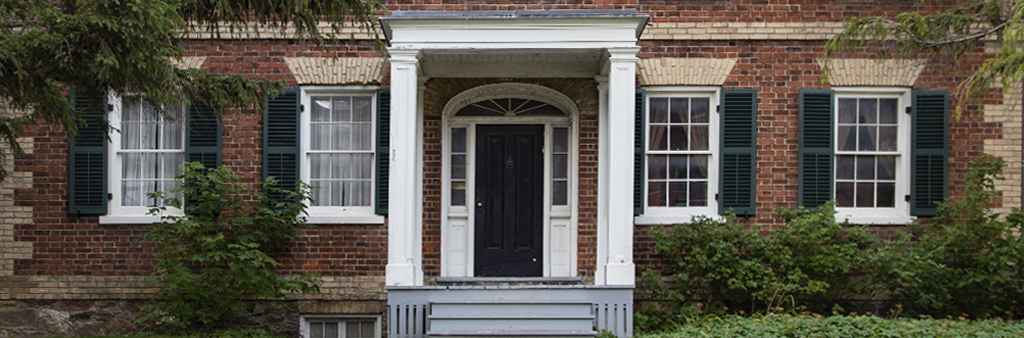 A view of Gibson House from the exterior.