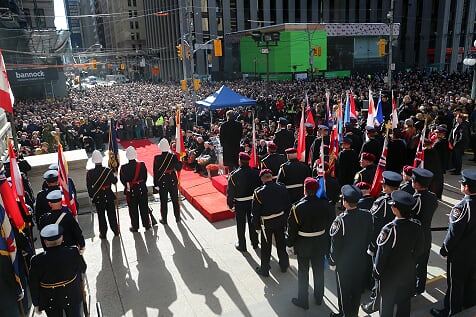 Remembrance Day in 2016