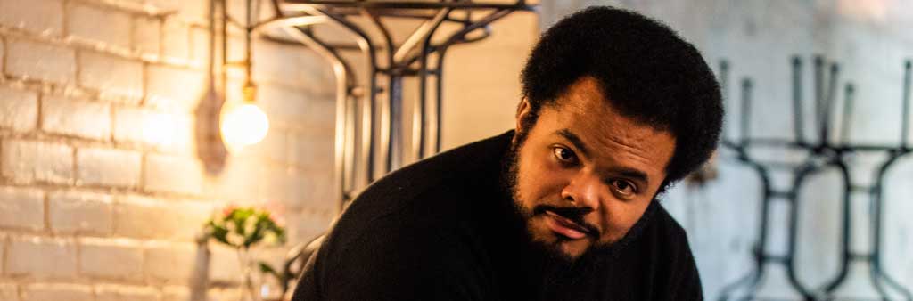 Portrait of "Behind the Curtain" program artist Roger Mooking