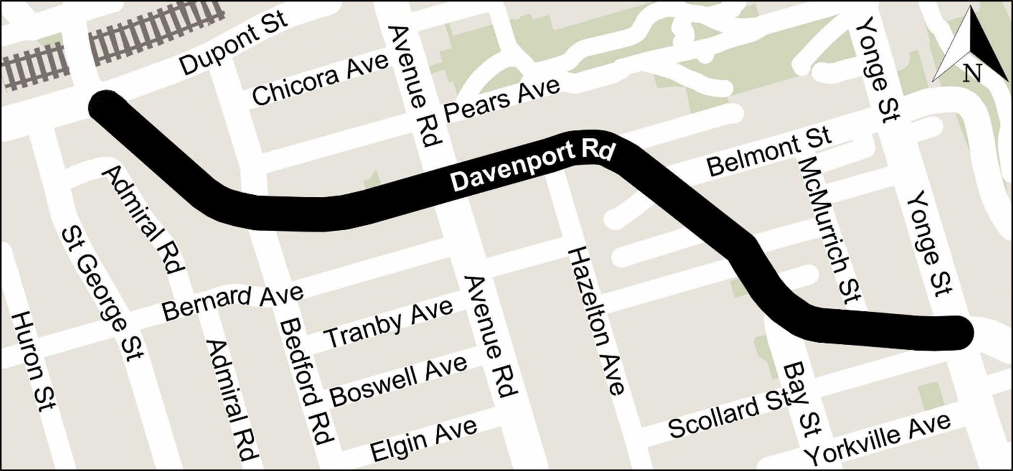 Bike Lane & Road Safety Upgrades on Davenport Road City of Toronto
