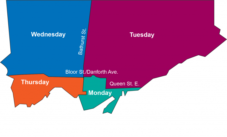 2023 Curbside Collection Maps & Schedules – City of Toronto
