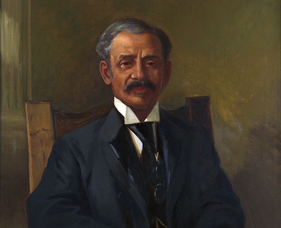 Portrait of William Hubbard - Toronto's first politician of African descent