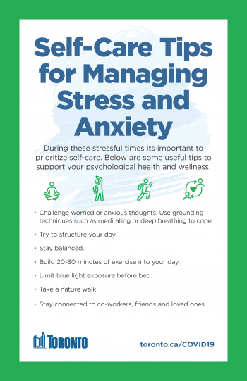 tips for managing stress and anxiety