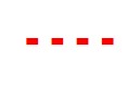 Red dashed line icon