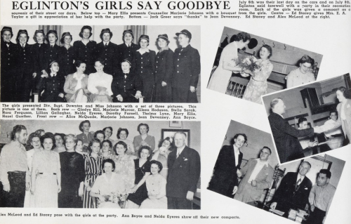 Photo essay of the farewell party for the women drivers from Eglinton Division