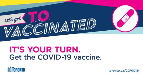 Let's get T.O. vaccinated, it's your turn. Get the COVID-19 vaccine.