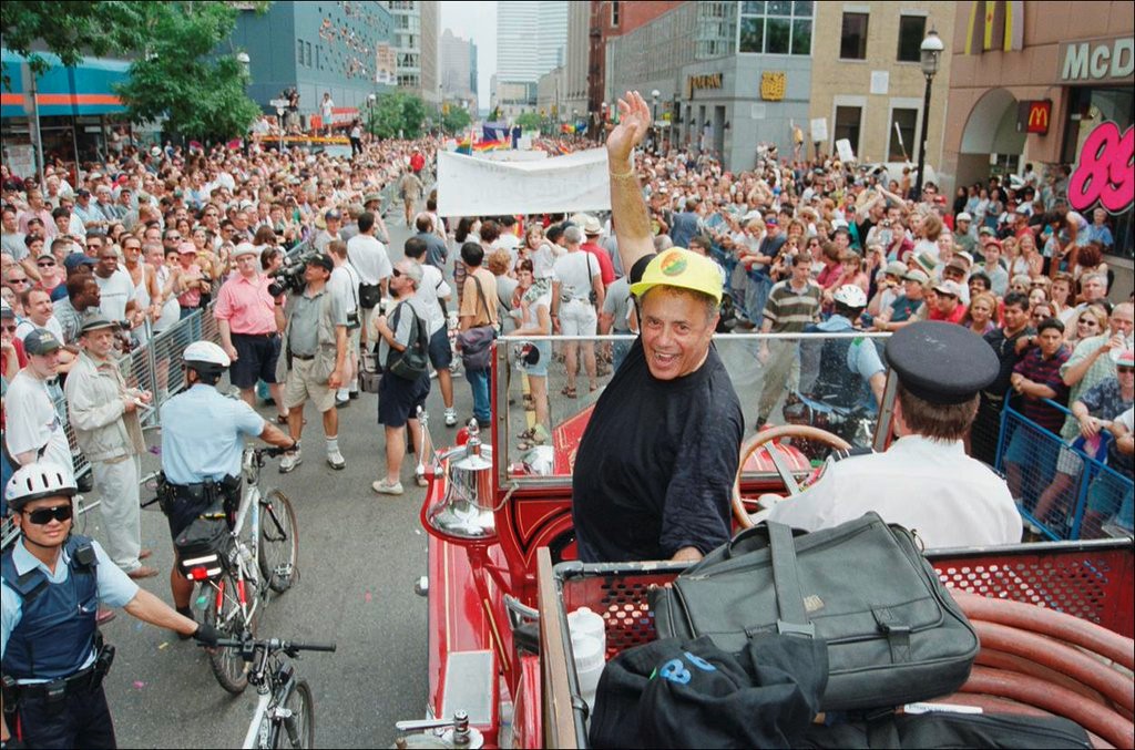 Mayor Mel Lastman at the Pride Parade