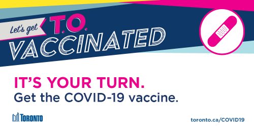 Let's get T.O. vaccinated, it's your turn. Get the COVID-19 vaccine.