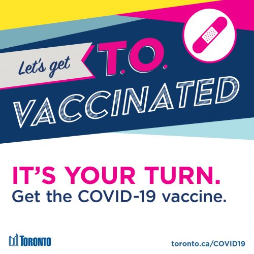 Let's get T.O. vaccinated, it's your turn. Get the COVID-19 vaccine.