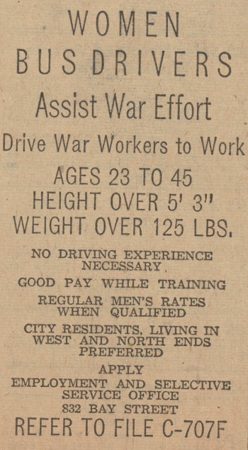 Newspaper advertisement