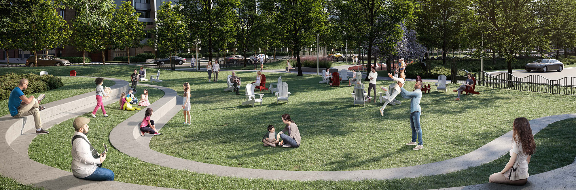 New Park on Olympic Garden Drive City of Toronto