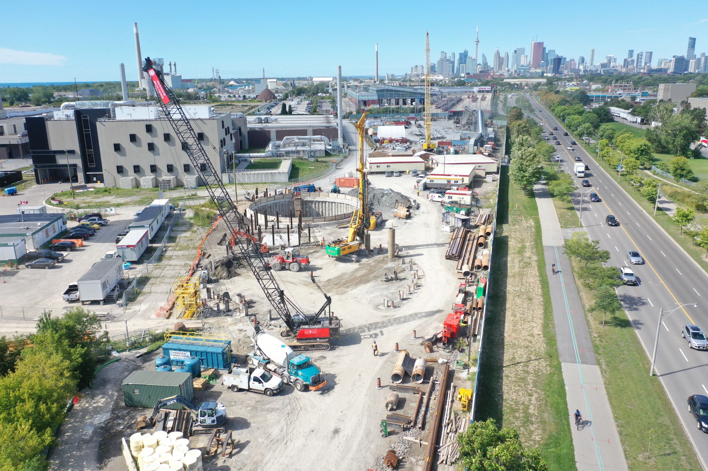 Integrated Pumping Station South site August 2020