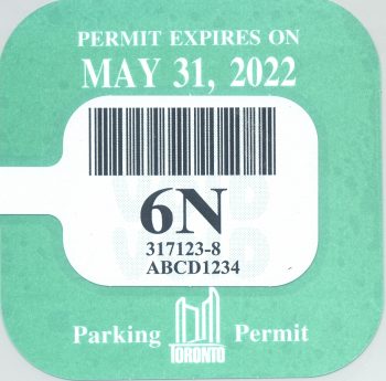 Toronto Street Parking Permit Map Residential On-Street Parking – City Of Toronto