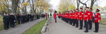 Coronation Park rededication ceremony