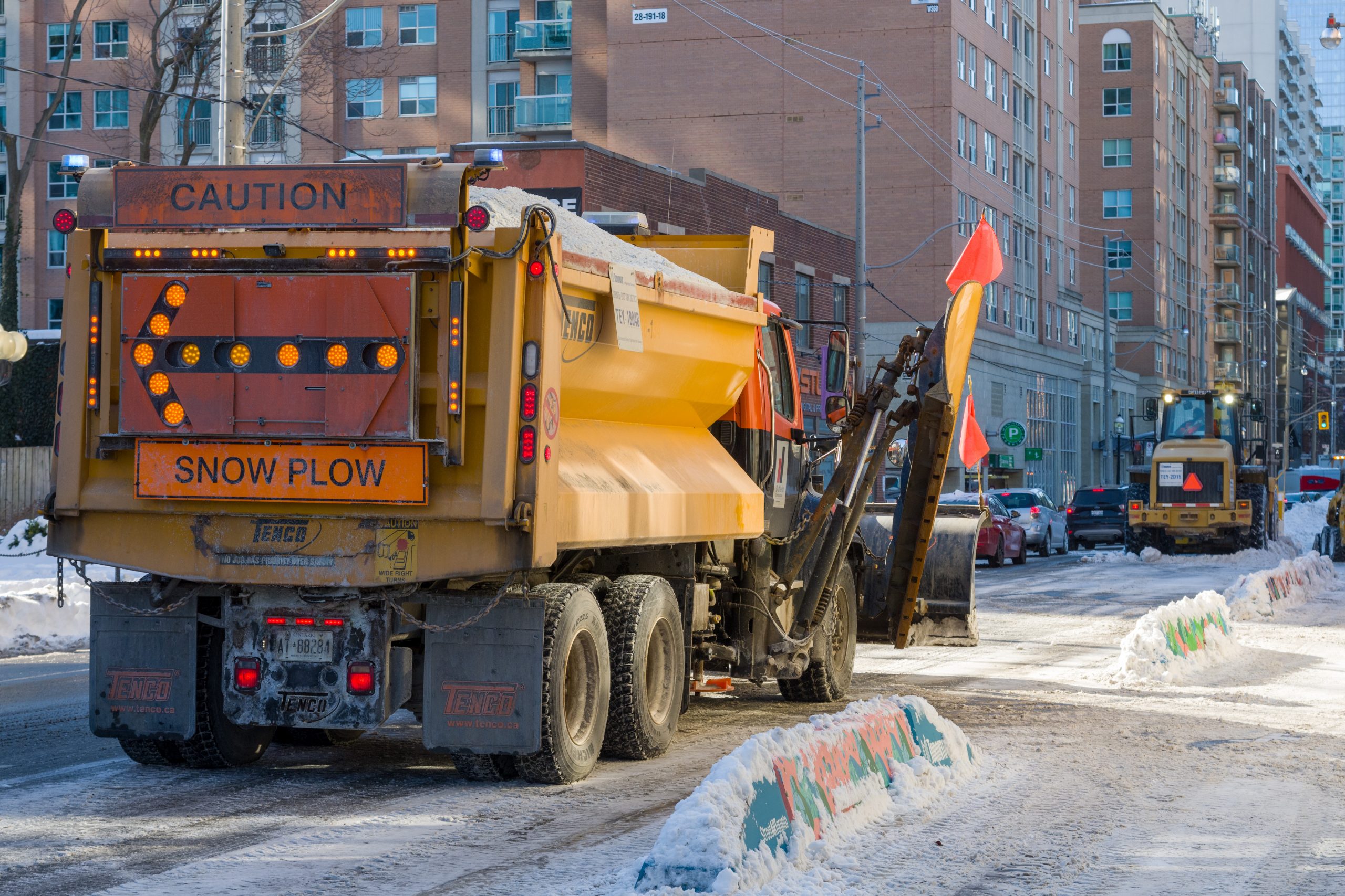 Snow Clearing & Removal BRoll & Images City of Toronto