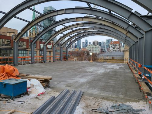 View of the North St. Lawrence Market's level 5