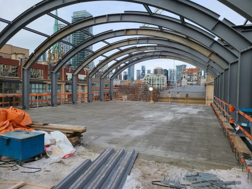 View of the North St. Lawrence Market's level 5.