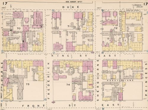 Excerpt from Fire Insurance map