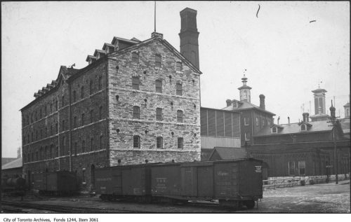 Photograph of distillery exterior