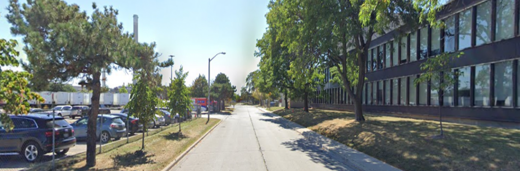 Knox Avenue from Eastern Avenue looking south.