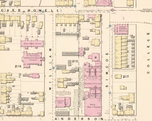 Excerpt from Fire Insurance map