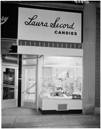 Photograph of a candy store