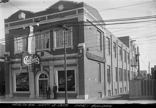 Photograph of dairy building