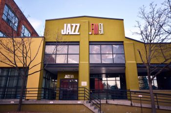 Exterior view of Jazz.FM91 radio station building