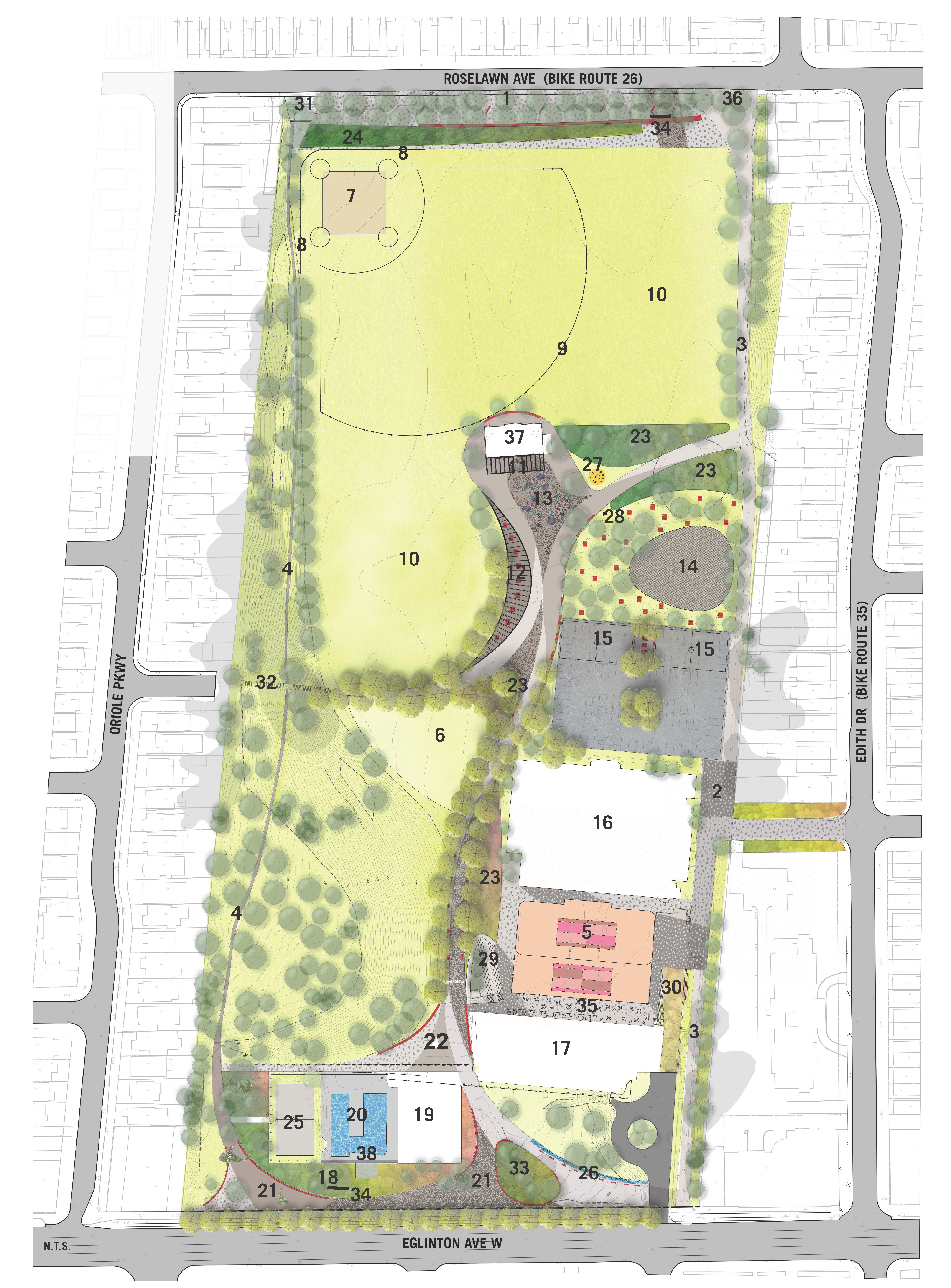 A top down graphic of Eglinton Park. While we aim to provide fully accessible content, there is no text alternative available for some of the content on this site.