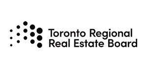 Black and white logo of Toronto Regional Real Estate Board