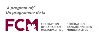 Federation of Canadian Municipalities bi-lingual log