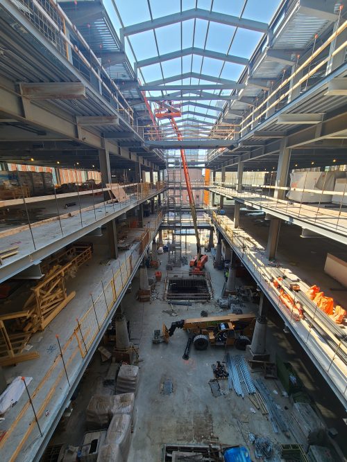 North St. Lawrence Market atrium.